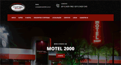 Desktop Screenshot of motel2000.com.br